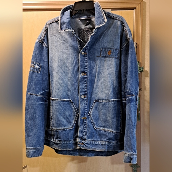 Rocawear Other - **Rocawear Men's Denim Jacket - Size Large**